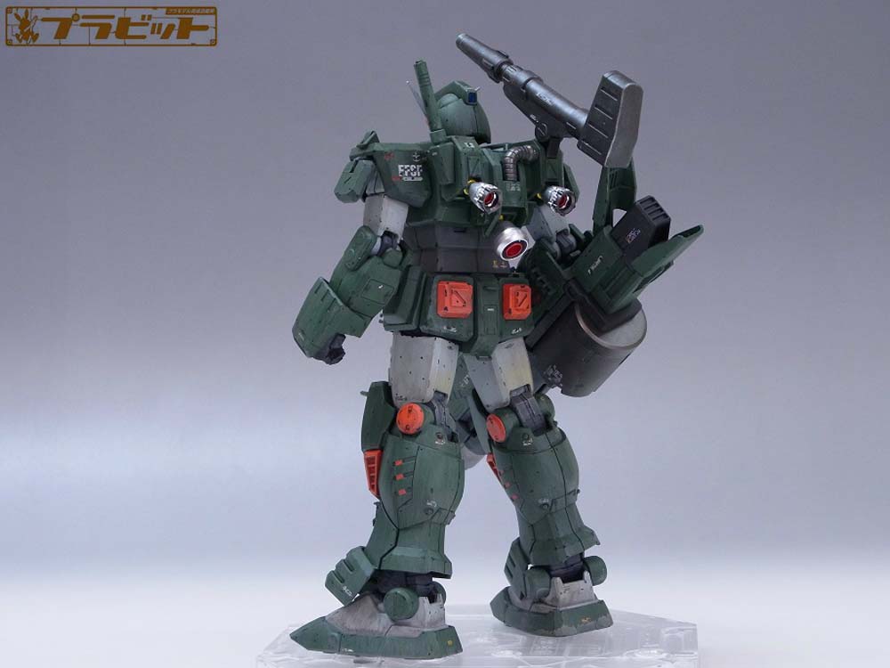 製作代行紹介「ＭＧ 1/100 FA-78-2 ヘビー・ガンダム 全塗装+改修 ...