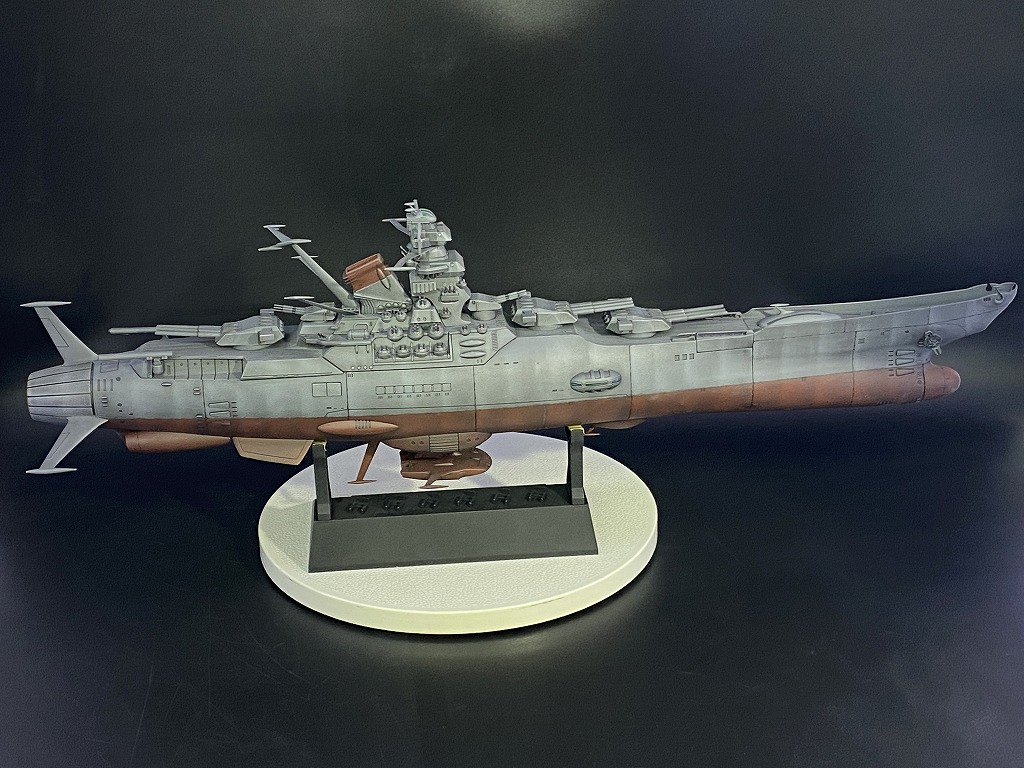 製作代行紹介「バンダイ 1/500 宇宙戦艦ヤマト」全塗装+ウェザリング 