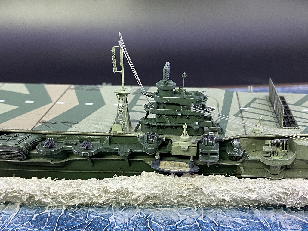 製作代行紹介「フジミ 1/700 日本海軍航空母艦 瑞鶴」艦船モデル全塗装