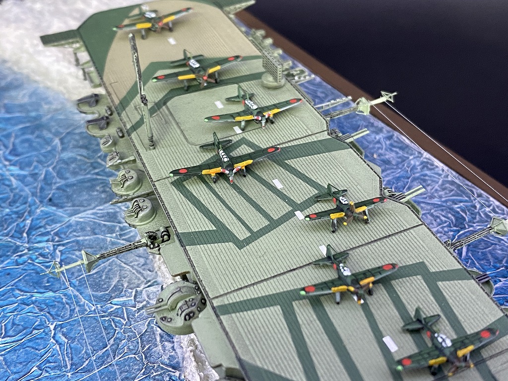 製作代行紹介「フジミ 1/700 日本海軍航空母艦 瑞鶴」艦船モデル全塗装 ...