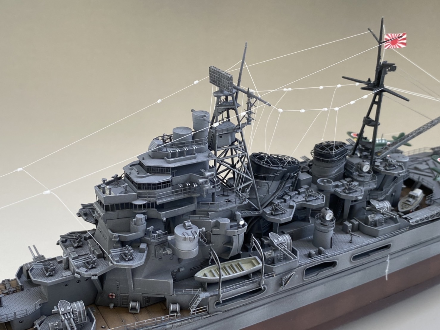 限定品! アオシマ 摩耶 1942-43.アッツ島海戦 ガイド＆ディテールアップ-