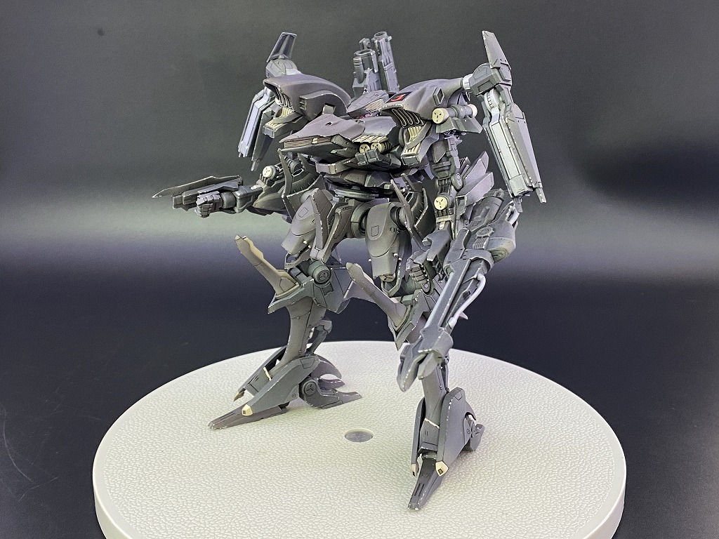 製作代行紹介「コトブキヤ 1/72 アーマードコア レイレナード 03