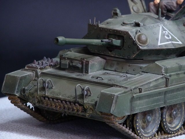 製作代行紹介「タミヤ イタレリシリーズ No.25 1/35 イギリス 巡航戦車 