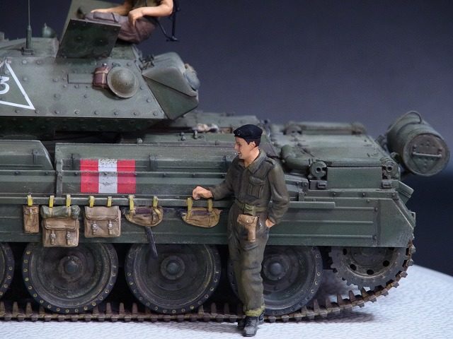 製作代行紹介「タミヤ イタレリシリーズ No.25 1/35 イギリス 巡航戦車 