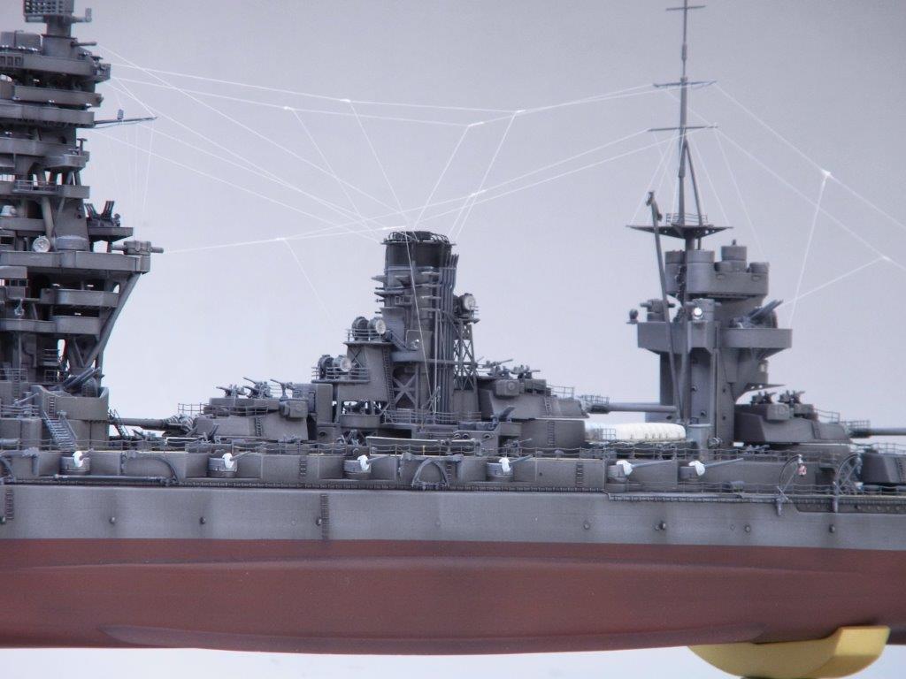 製作代行紹介「フジミ 1/350 旧日本海軍戦艦 扶桑」艦船模型全塗装