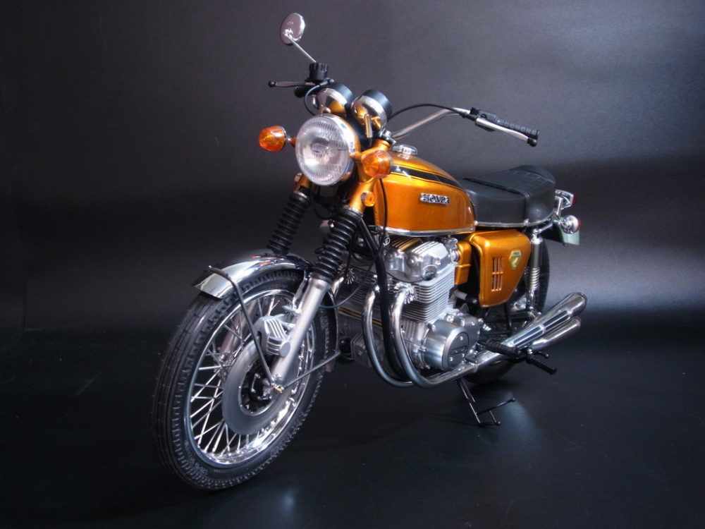 製作代行紹介「タミヤ 1/6 Honda ドリーム CB750 FOUR 」バイクモデル