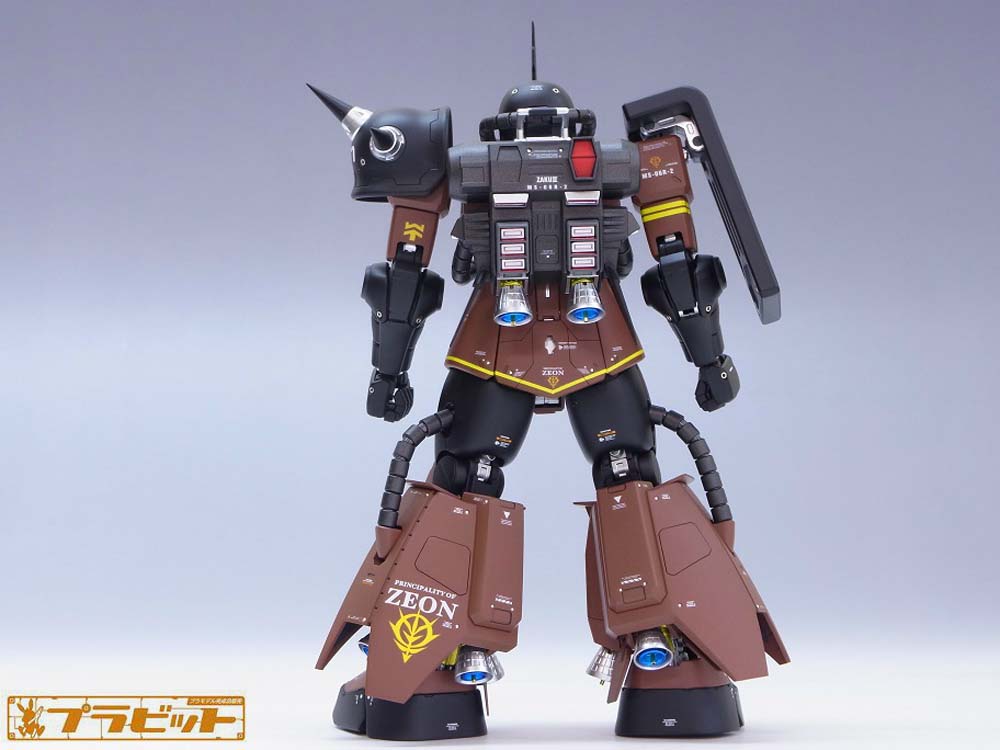 製作代行紹介「バンダイ MG 1/100 ギャビーハザード専用ザクII」全塗装