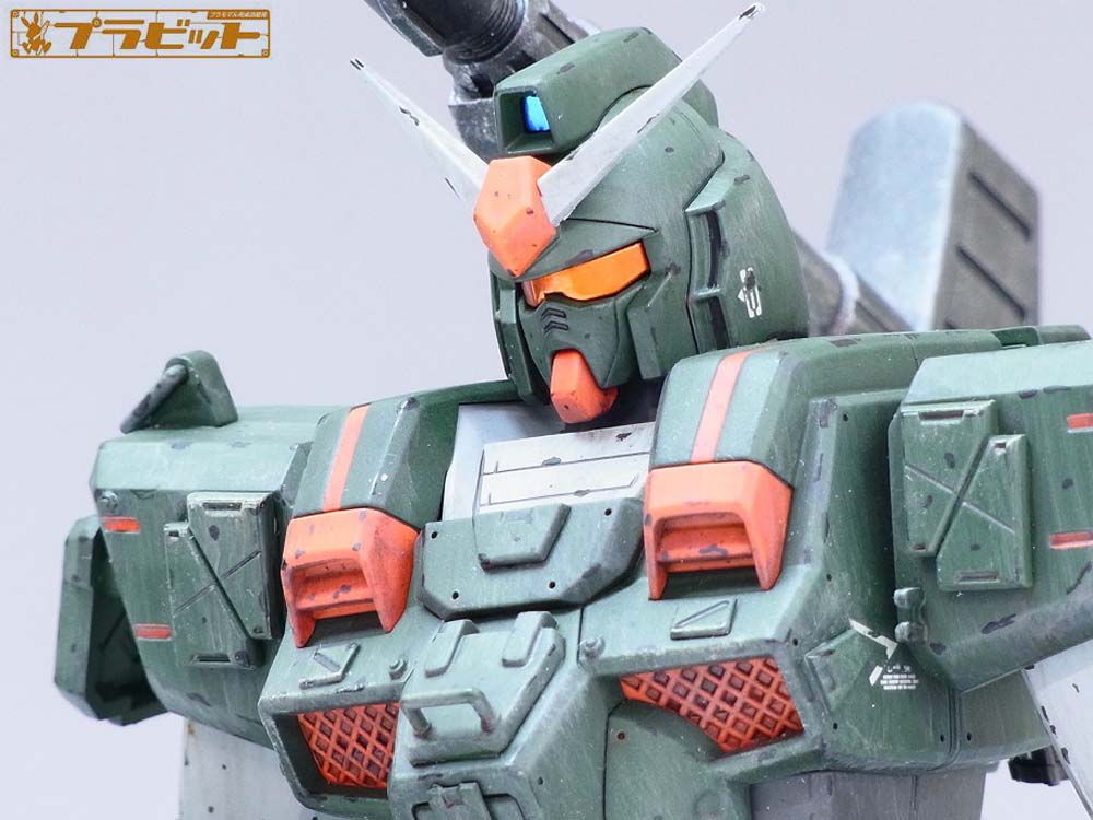 製作代行紹介「バンダイ MG 1/100 FA-78-2 ヘビー・ガンダム」全塗装＋
