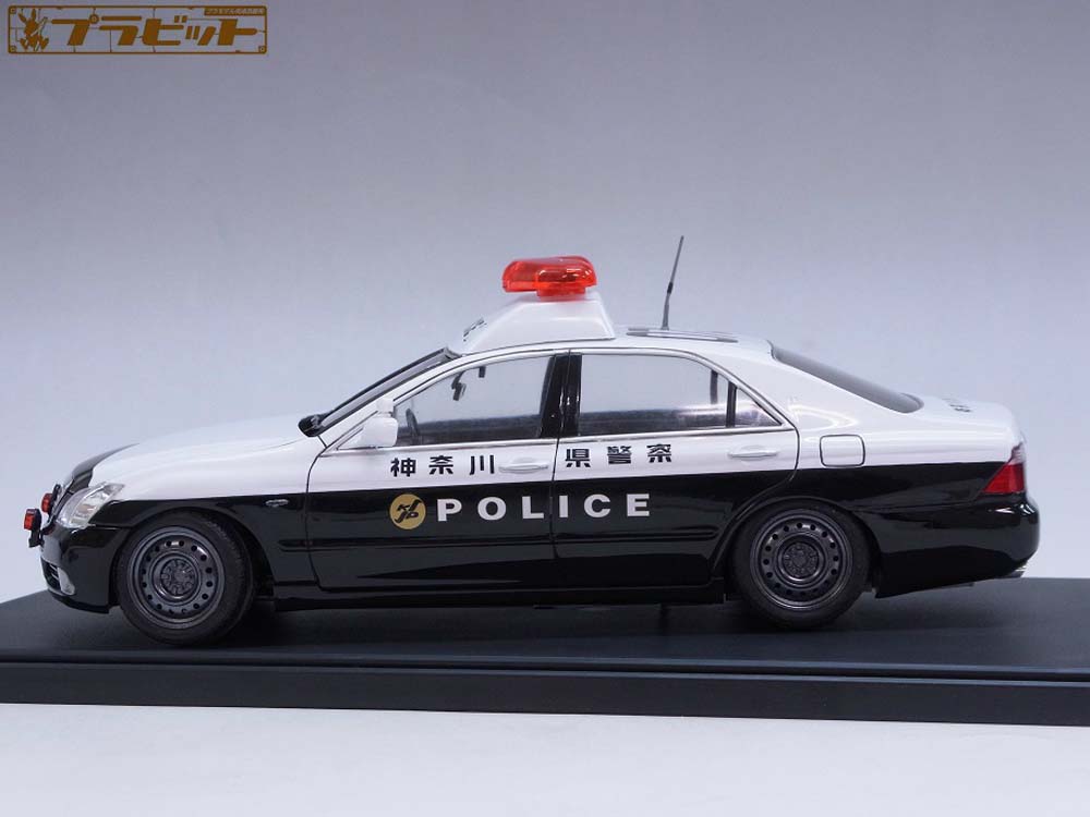 製作代行紹介「アオシマ 1/24 クラウン パトカー 神奈川県警 警ら仕様
