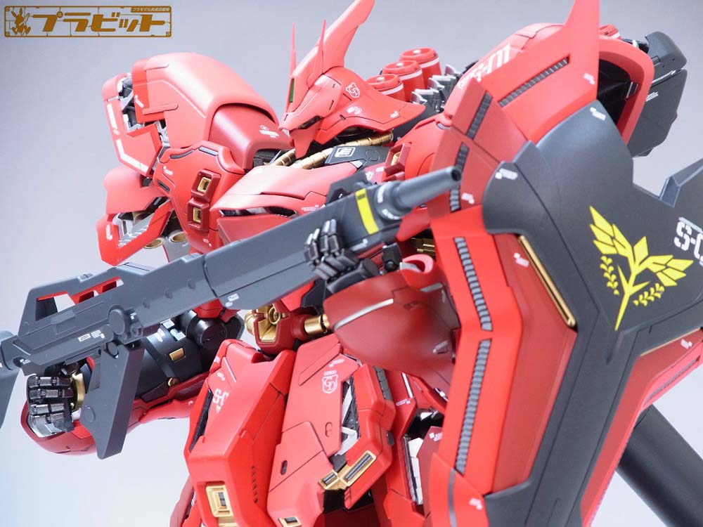 製作代行紹介「バンダイ MG 1/100 MSN-04 サザビー Ver.ka」ガンプラ全