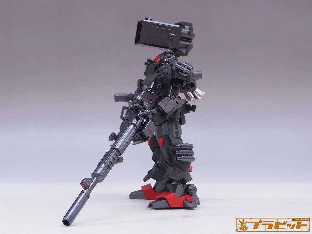 製作代行紹介「バンダイ HG 1/144 EZ-SR」全塗装＋改修プラン A1063