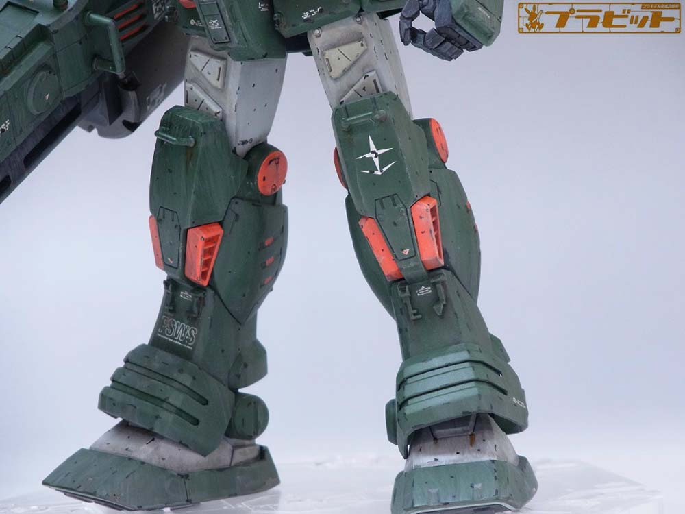 製作代行紹介「バンダイ MG 1/100 FA-78-2 ヘビー・ガンダム」全塗装＋