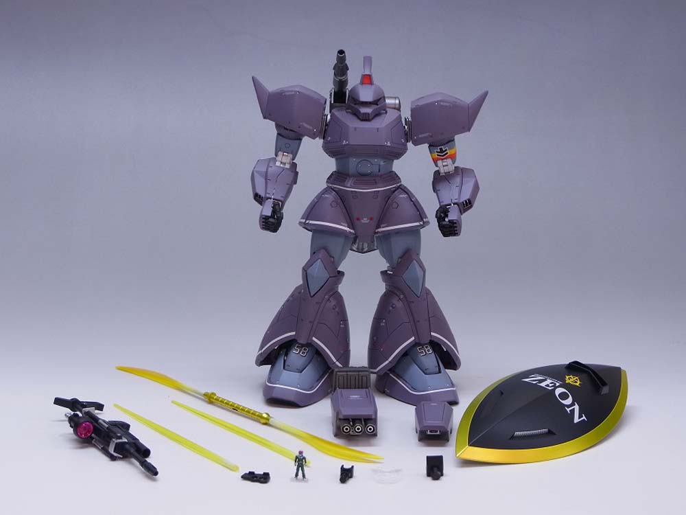 製作代行紹介「バンダイ MG 1/100 MS-14C ゲルググキャノン」全塗装＋