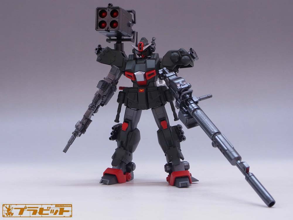 製作代行紹介「バンダイ HG 1/144 EZ-SR」全塗装＋改修プラン A1063