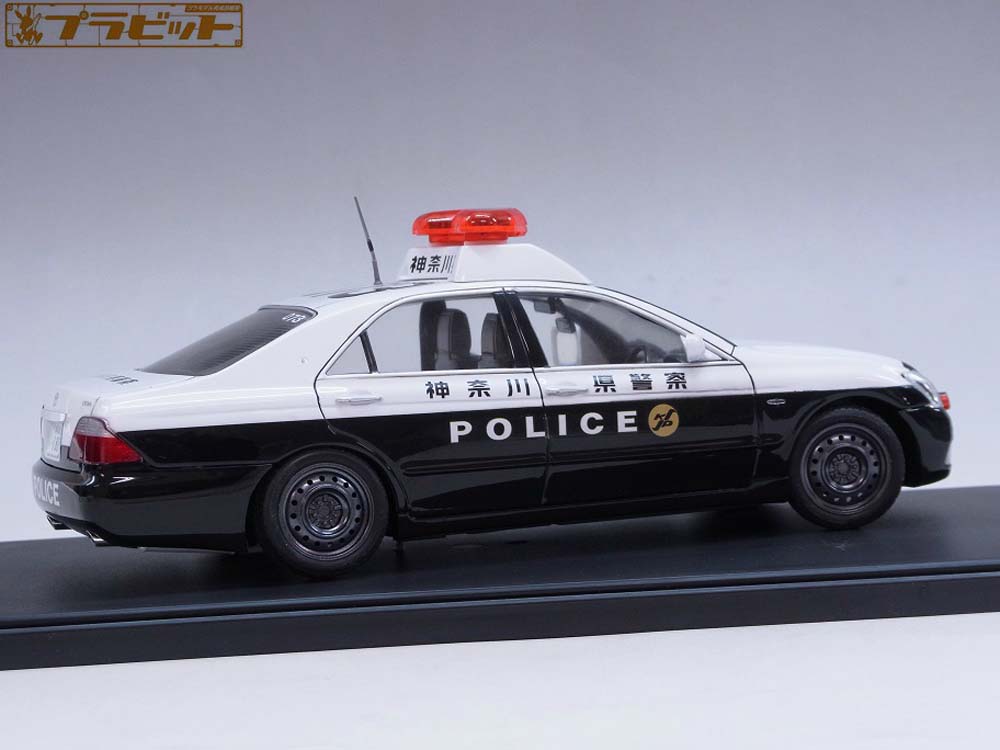 製作代行紹介「アオシマ 1/24 クラウン パトカー 神奈川県警 警ら仕様