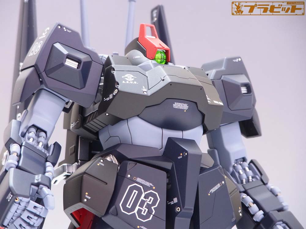 製作代行紹介「バンダイ MG 1/100 RMS-099 リックディアス」全塗装＋