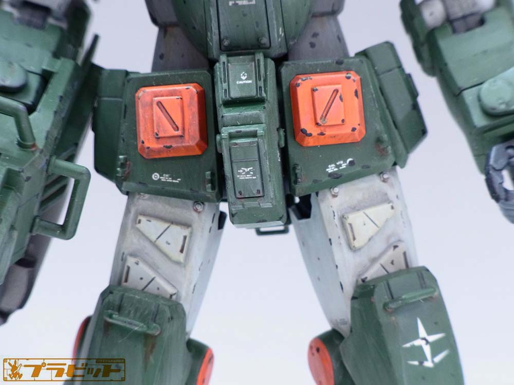 製作代行紹介「バンダイ MG 1/100 FA-78-2 ヘビー・ガンダム」全塗装＋