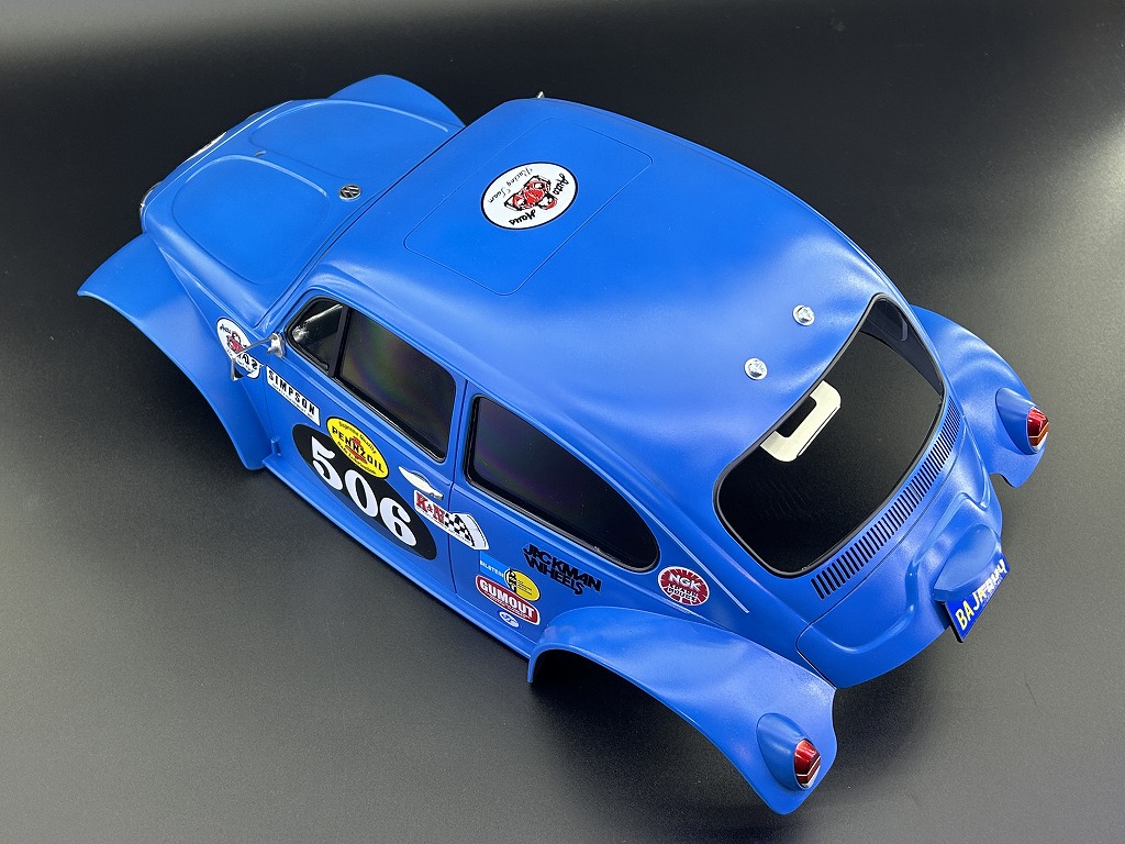 ワーゲンオフローダー塗装済みボディ 製作代行紹介「タミヤ ワーゲンオフローダー ボディ」全塗装プラン