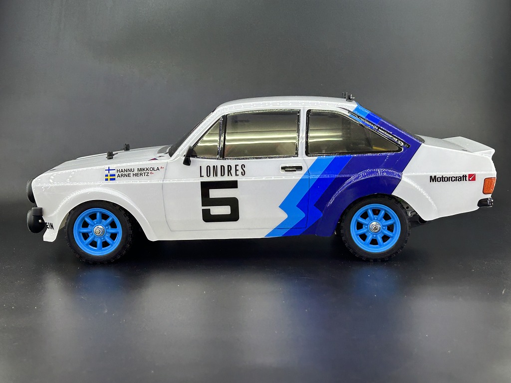 製作代行紹介「タミヤ 1/10 フォード エスコート Mk.II ラリー」組立