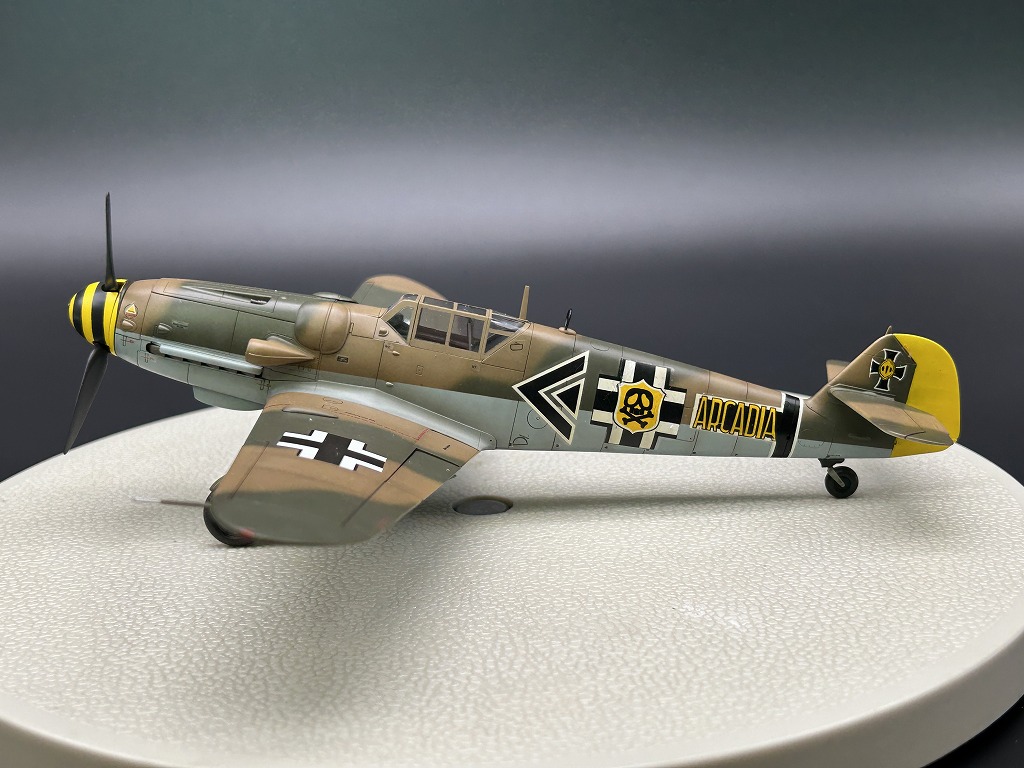 松本零士　わが青春のアルカディア　メッサーシュミットＢｆ１０９Ｇ １／４８ 製作代行紹介「ハセガワ 1/48 メッサーシュミット BF109G 松本零士