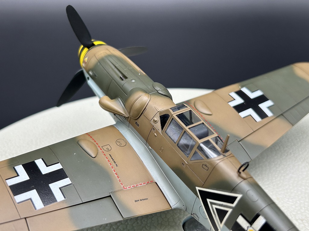 製作代行紹介「ハセガワ 1/48 メッサーシュミット BF109G 松本零士