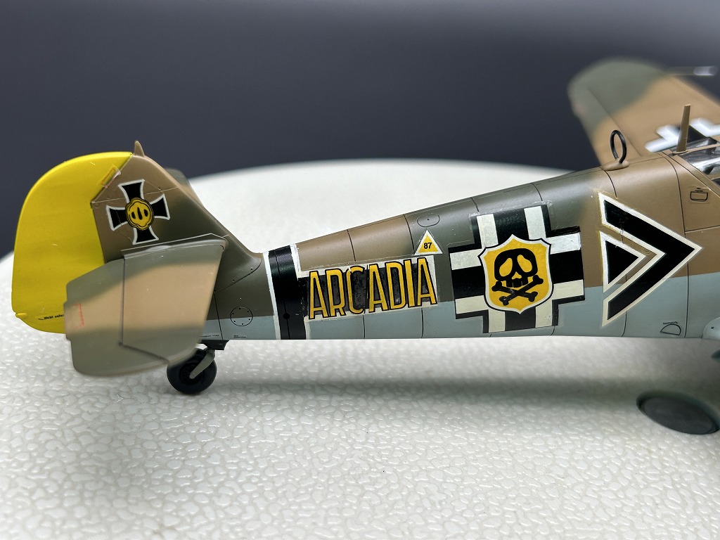 製作代行紹介「ハセガワ 1/48 メッサーシュミット BF109G 松本零士