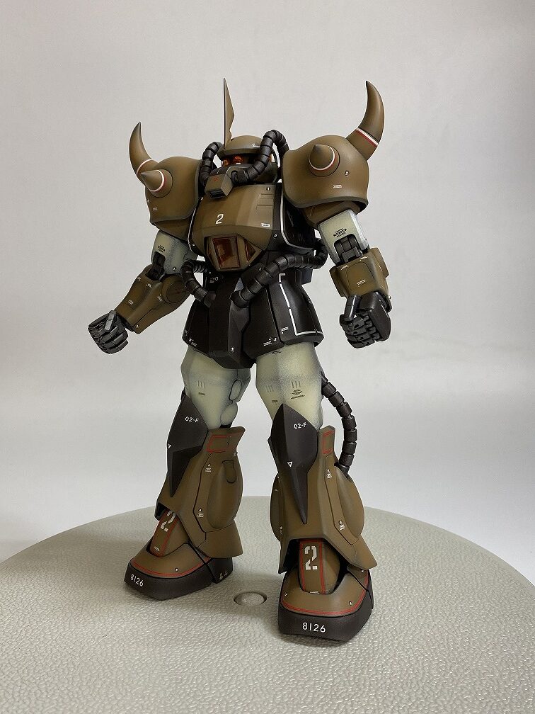 製作代行紹介「バンダイ MG 1/100 プロトタイプグフ」全塗装プラン