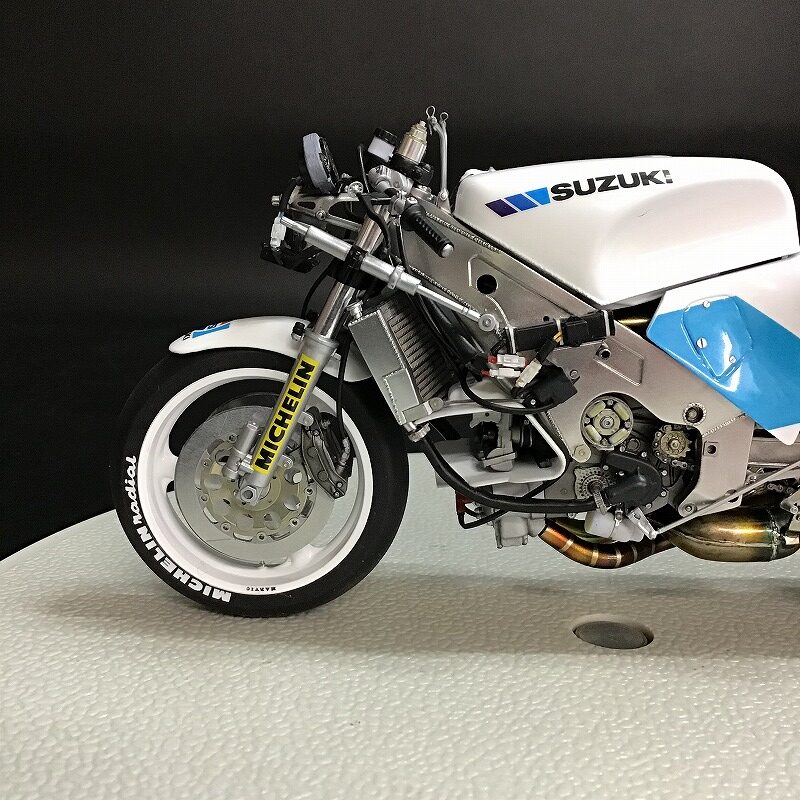 製作代行紹介「フジミ 1/12 スズキRGV-Γ後期型(XR-74) 1988年 チーム
