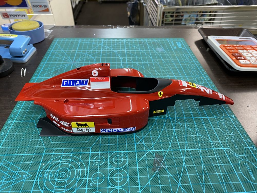 製作代行紹介「タミヤ 1/14 フェラーリ 643タムテック スペアボディ